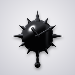 Ferrofluid Clock app icon